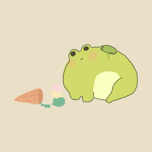 Frog and Ice Cream T-Shirt