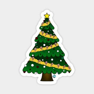 Tannenbaum Tidings Magnet