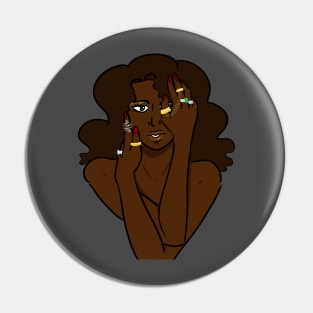 Melanin Goddess 1 Pin