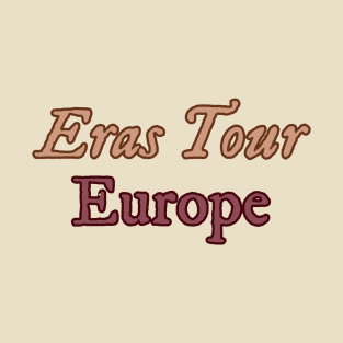 Eras Tour Europe T-Shirt