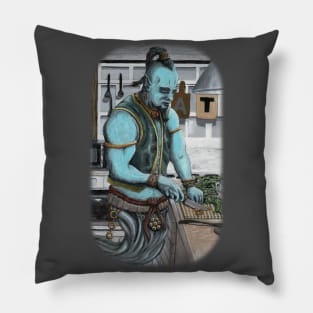 Djinn Cooking Kitchen Magic Pillow