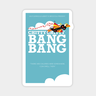 CHITTY CHITTY BANG BANG minimalist tribute poster Magnet