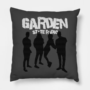 GSR Black & White Static Design Pillow