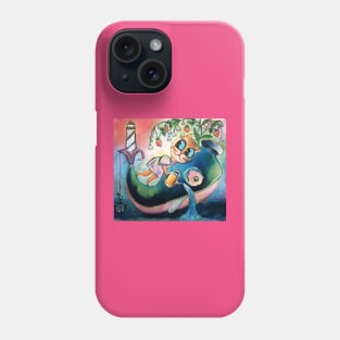 Whimsical Aquarius Kittie Phone Case