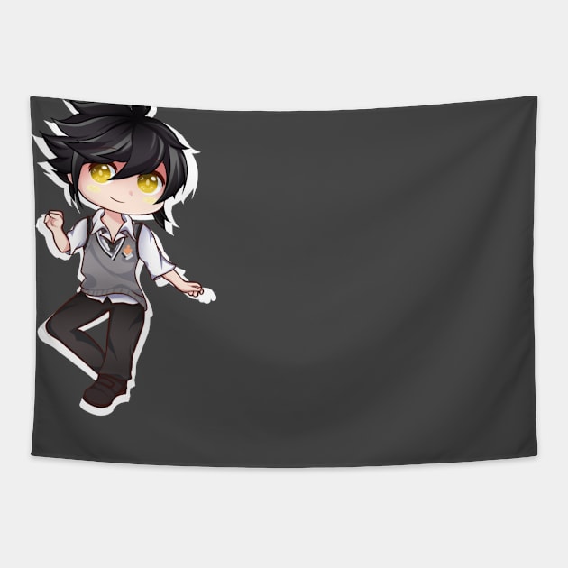 Johanm Chu Chibi Tapestry by MaidArts