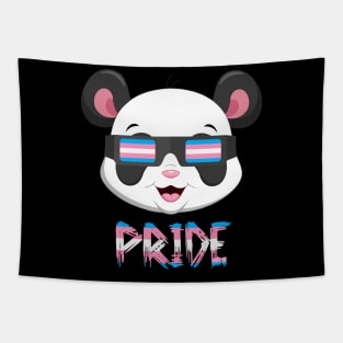 Panda Bear Transgender Flag Lgbt Tapestry