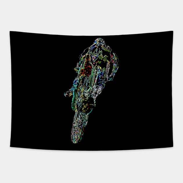 freestyle motocross enduro fmx Tapestry by rickylabellevie