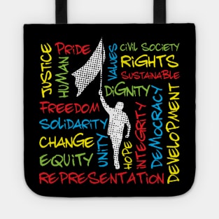 Civil Rights Activist Theme Tote