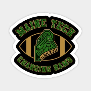 Maine Tech Football T-Shirt Magnet