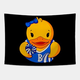 Cheerleader Rubber Duck Tapestry