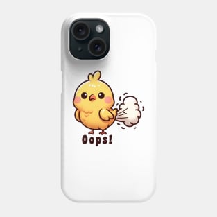 Cute chicks also fart! Phone Case