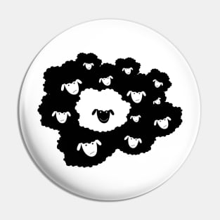 WHITE SHEEP Pin