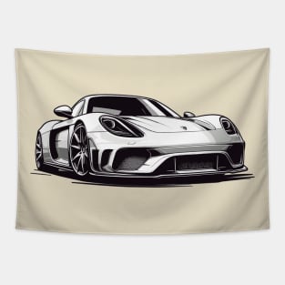 Porsche Carrera GT Tapestry