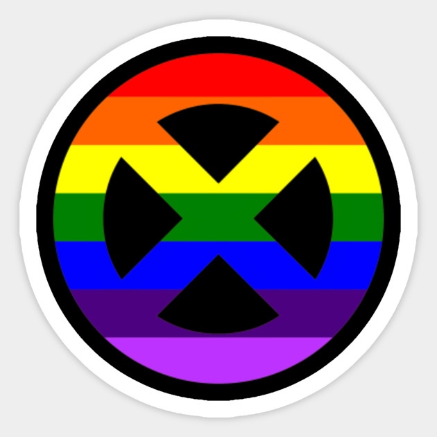 Rainbow X Men X Men Aufkleber Teepublic De