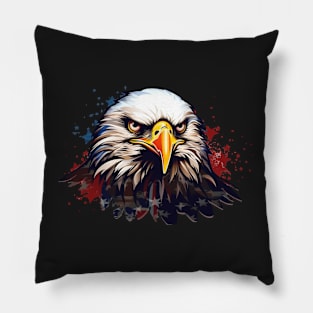 Memorial day, cool eagle, patriotic eagle USA Pillow