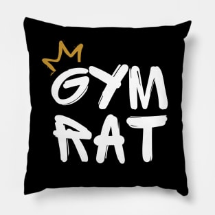 Gym Rat! Pillow