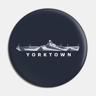 USS Yorktown (CV-10) Pin