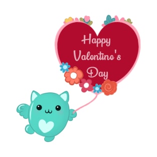 Valentine Sticker T-Shirt