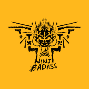 Ninja Badass Logo 2 T-Shirt