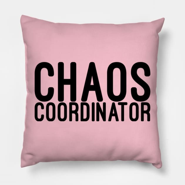 Chaos Coordinator Pillow by NomiCrafts