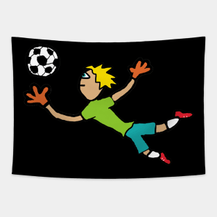 Goalkeeper Tapestry