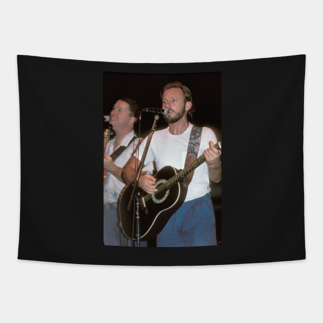 Dewey Bunnell America Photograph Tapestry by Concert Photos