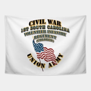 Civil War - 1st South Carolina Volunteer Infantry Regiment (Colored) - USA Tapestry