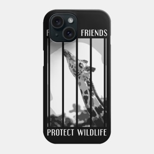 free our friends - giraffes Phone Case