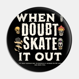 Skater t shirt Pin