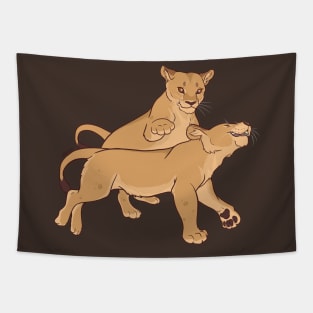 Playful Felines Tapestry