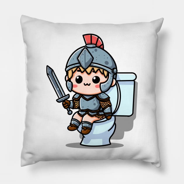 Warrior Poop Pillow by Rekayasabumi