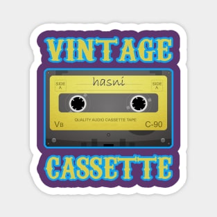 vintage cassette Magnet