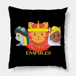 Cat of Empires Pillow