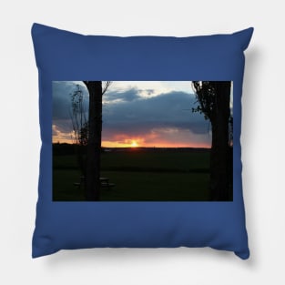 Sunset Time Pillow