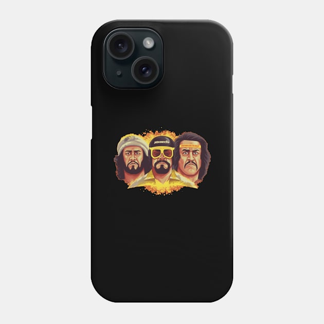 85-86 wrestling roster Phone Case by Pixy Official