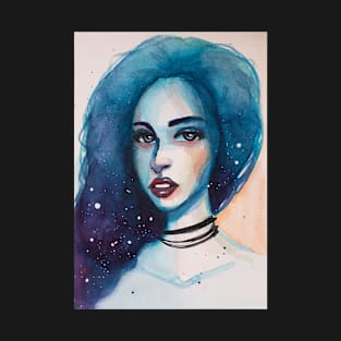 Galaxy girl T-Shirt