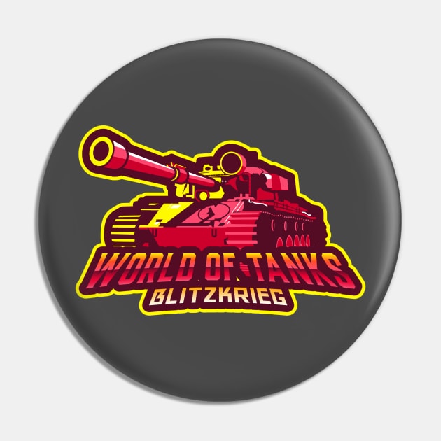 World of Tanks Blitzkrieg V2 Pin by Tip Top Tee's