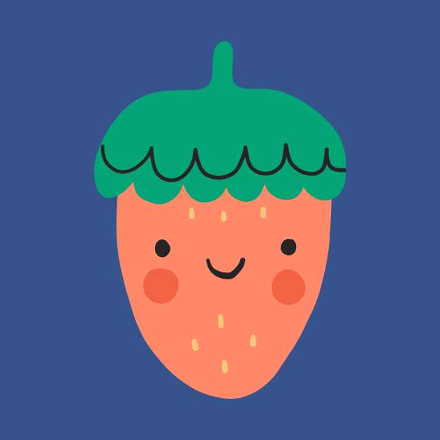 Strawberry Beret by Rebelform