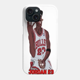 Vintage sketsa legend Michael jordan cigar Phone Case