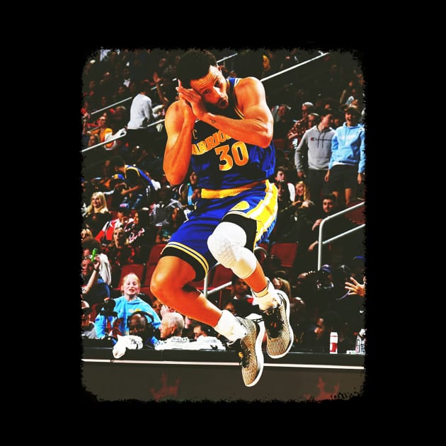 Vintage Steph Curry by Skelector Art