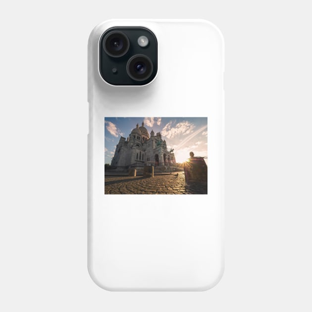 Sacre Coeur at Sunrise Phone Case by LukeDavidPhoto