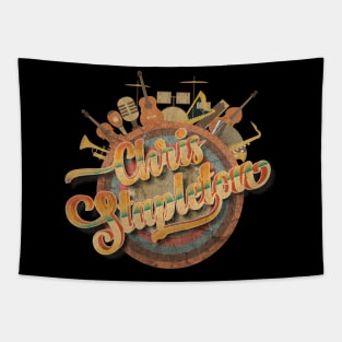 Tshirt Music Designs Vintage Retro - Chris Stapleton Tapestry