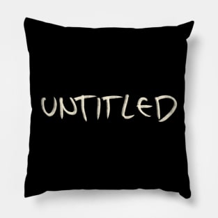 Hand Drawn Untitled Pillow