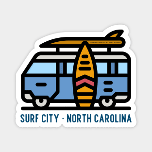 Surf City North Carolina Magnet