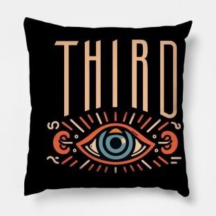 Third Eye graphic Pillow