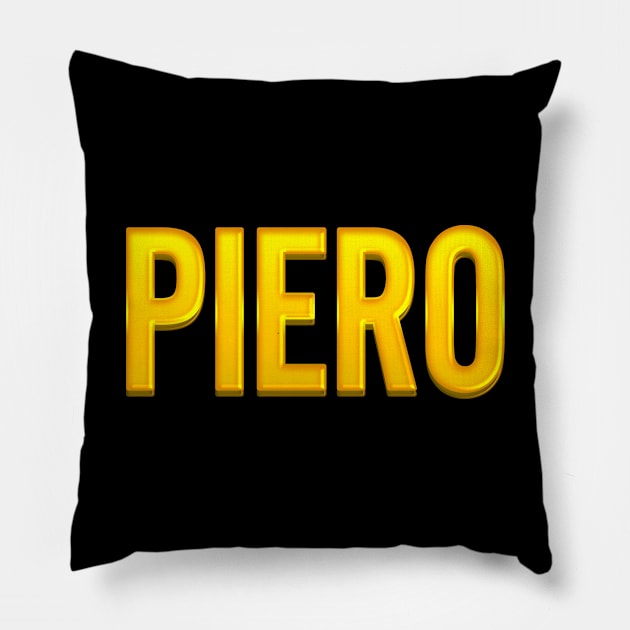 Piero Name Pillow by xesed