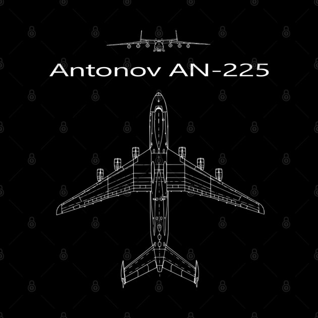 Antonov An-225 "Mriya" | Gift T-Shirt by ProPlaneSpotter