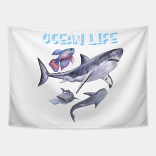 Ocean life Tapestry