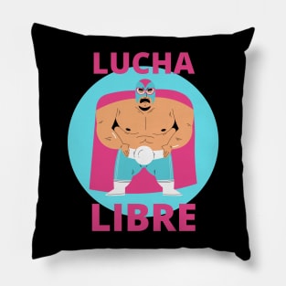 Lucha Libre Mexican Luchador Pillow