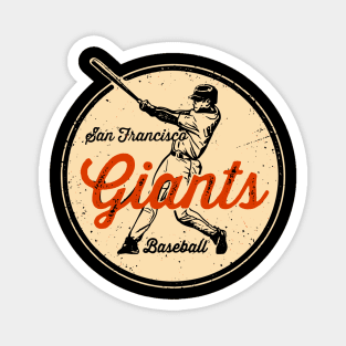 Vintage Giants Magnet